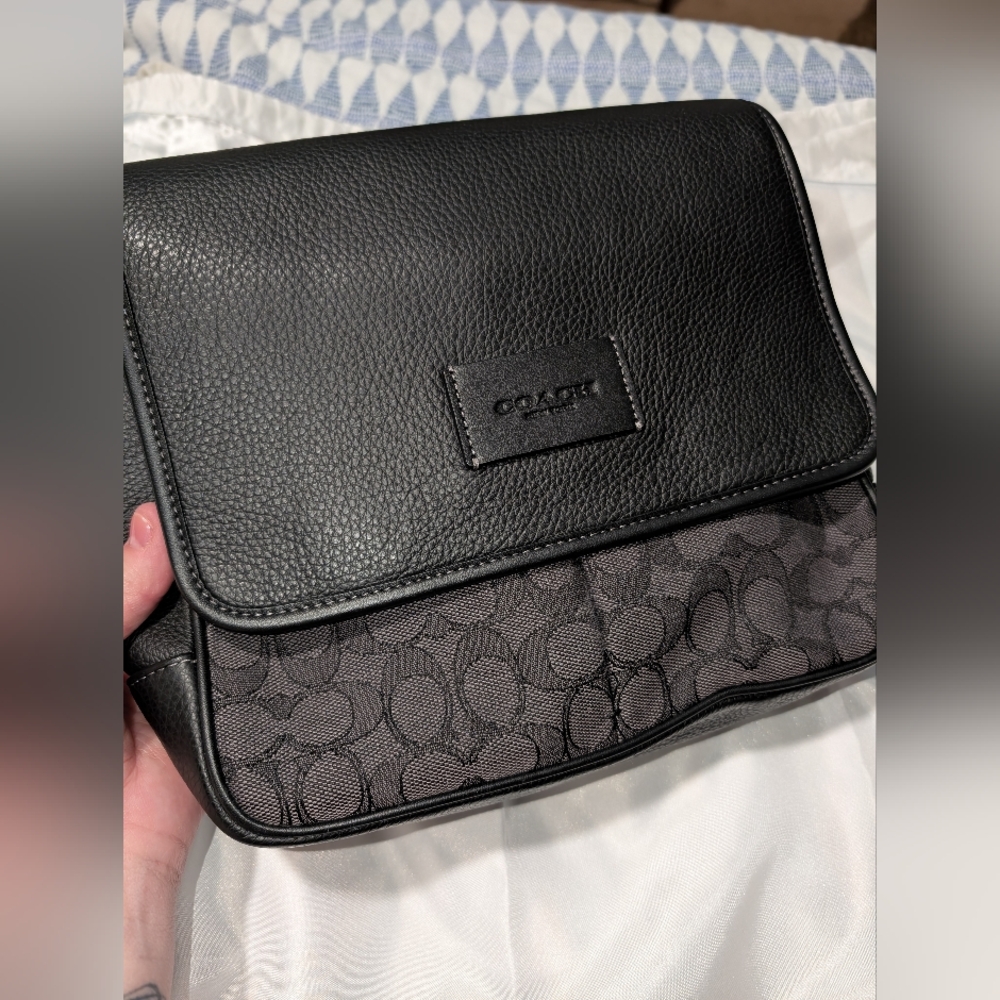Coach Houston Map Crossbody